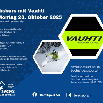 Wachskurs mit Vauhti
